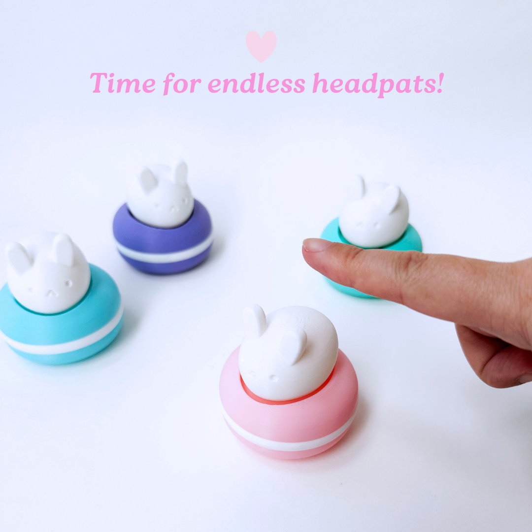 Sugar Bunny on Macaron Fidget Clicker
