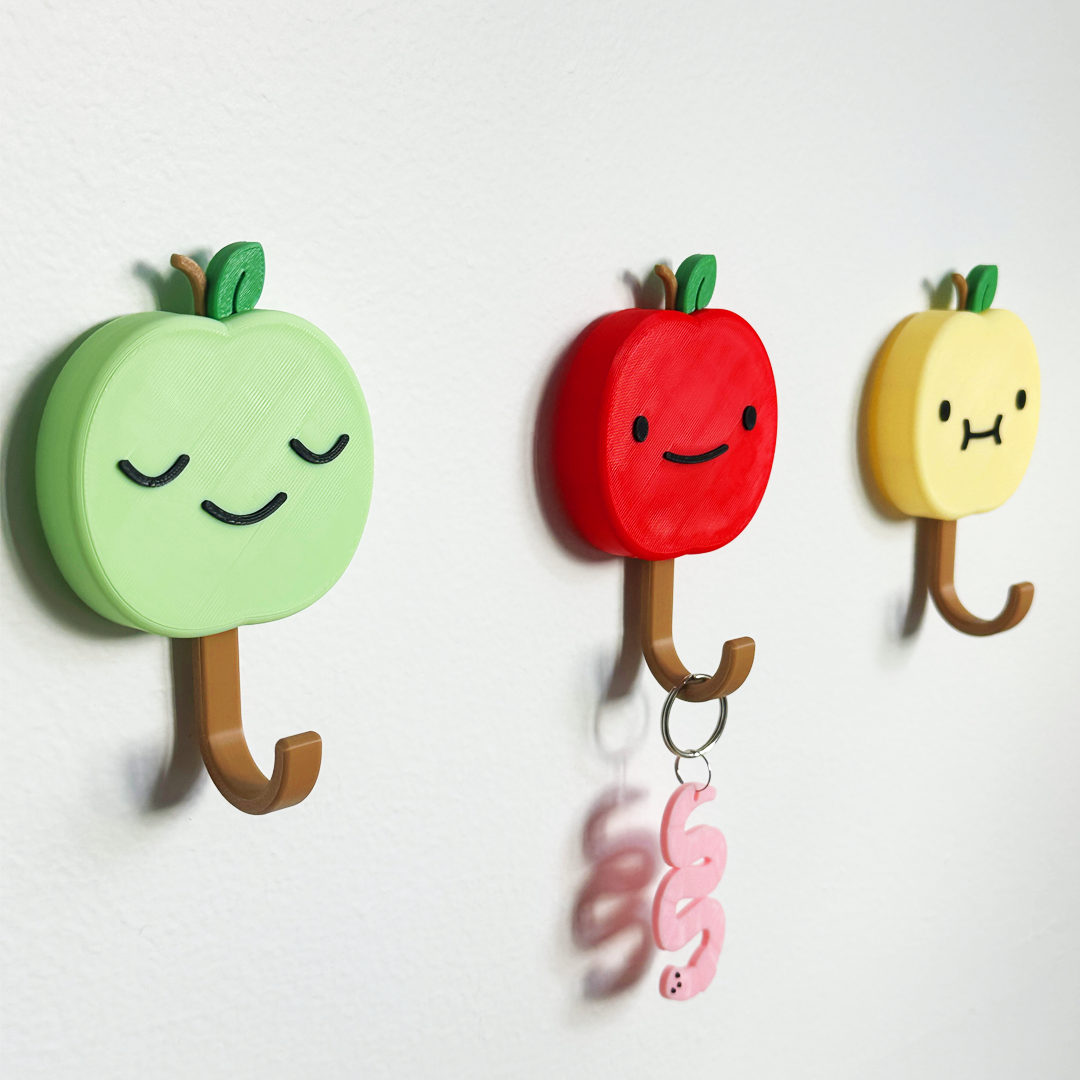Apple Wall Hooks