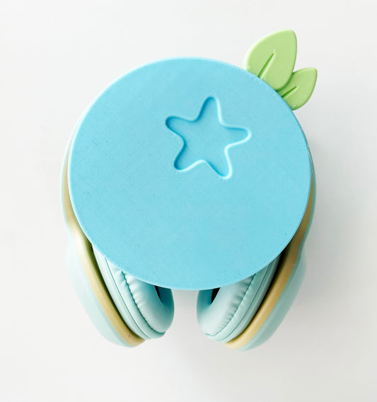 Blueberry Headphone Holder in Pastel Blue