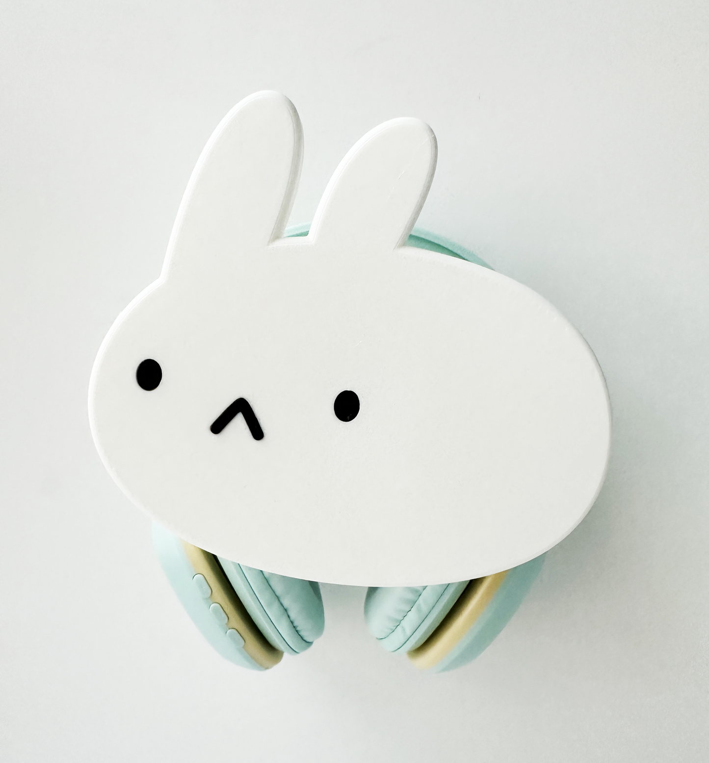 Bunny Rabbit Headphone Holder in Snow White