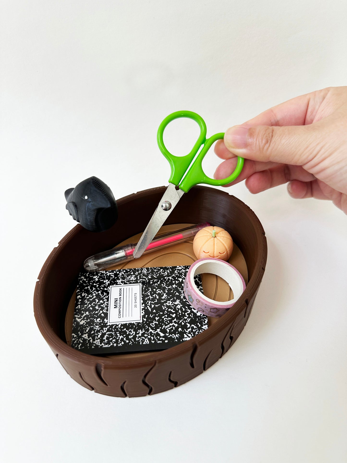 Crow and Log Trinket Dish