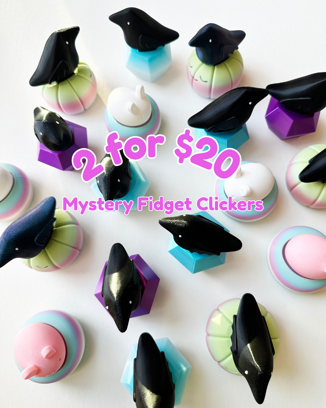 2 for $20 Mystery Fidget Clickers