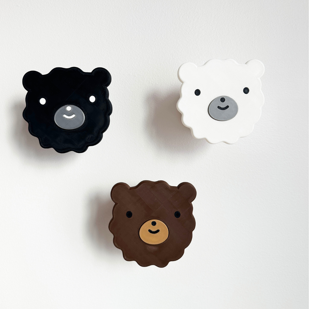 Cozy Bear Headphone Holder