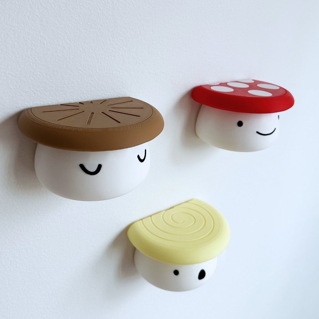 Mushroom Trinket Shelf