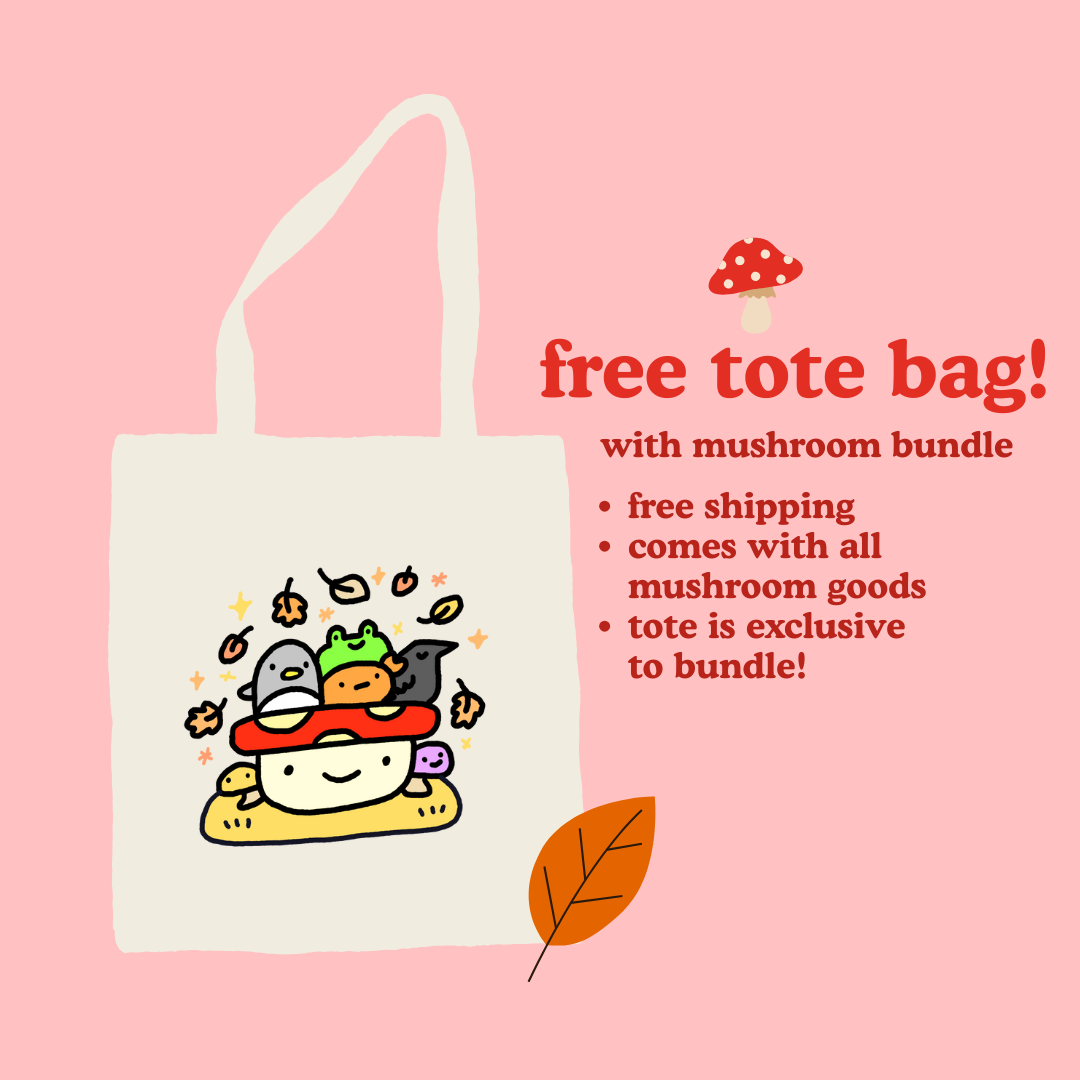 Mushroom Bundle + Exclusive Tote Bag