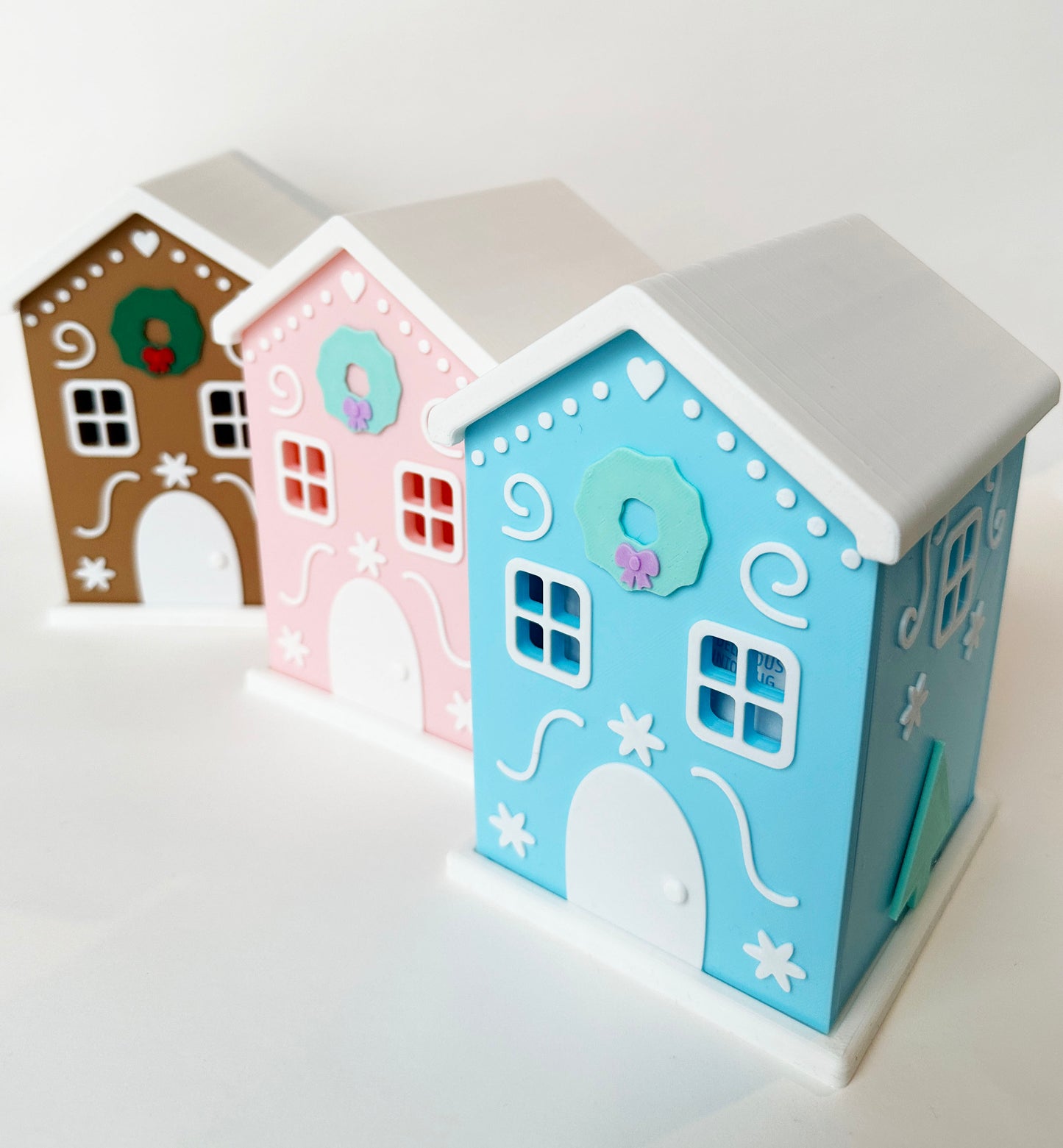 Hot Cocoa Gingerbread House Box