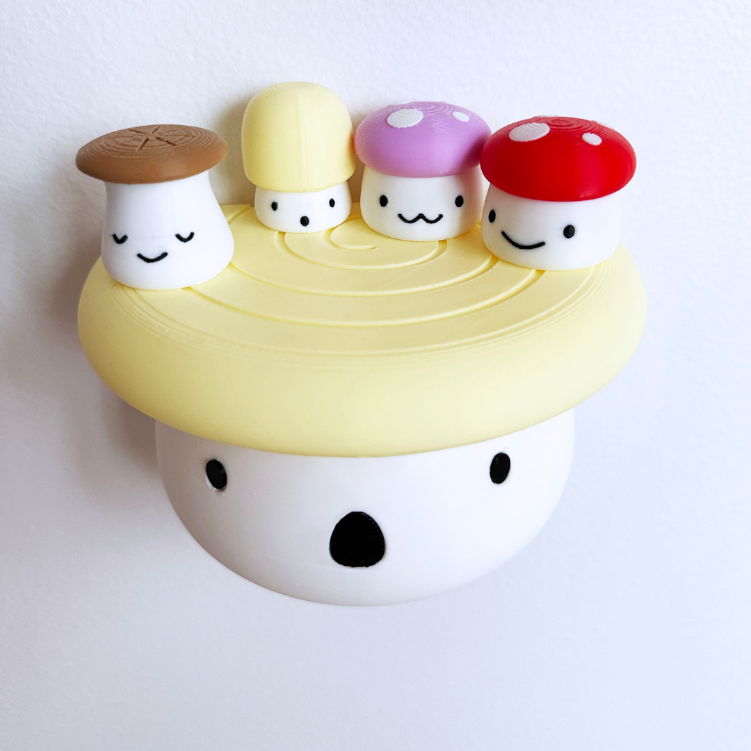 Mushroom Trinket Shelf