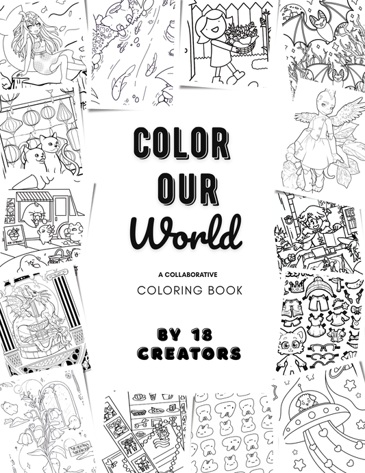 FREE Coloring Book - Color Our World