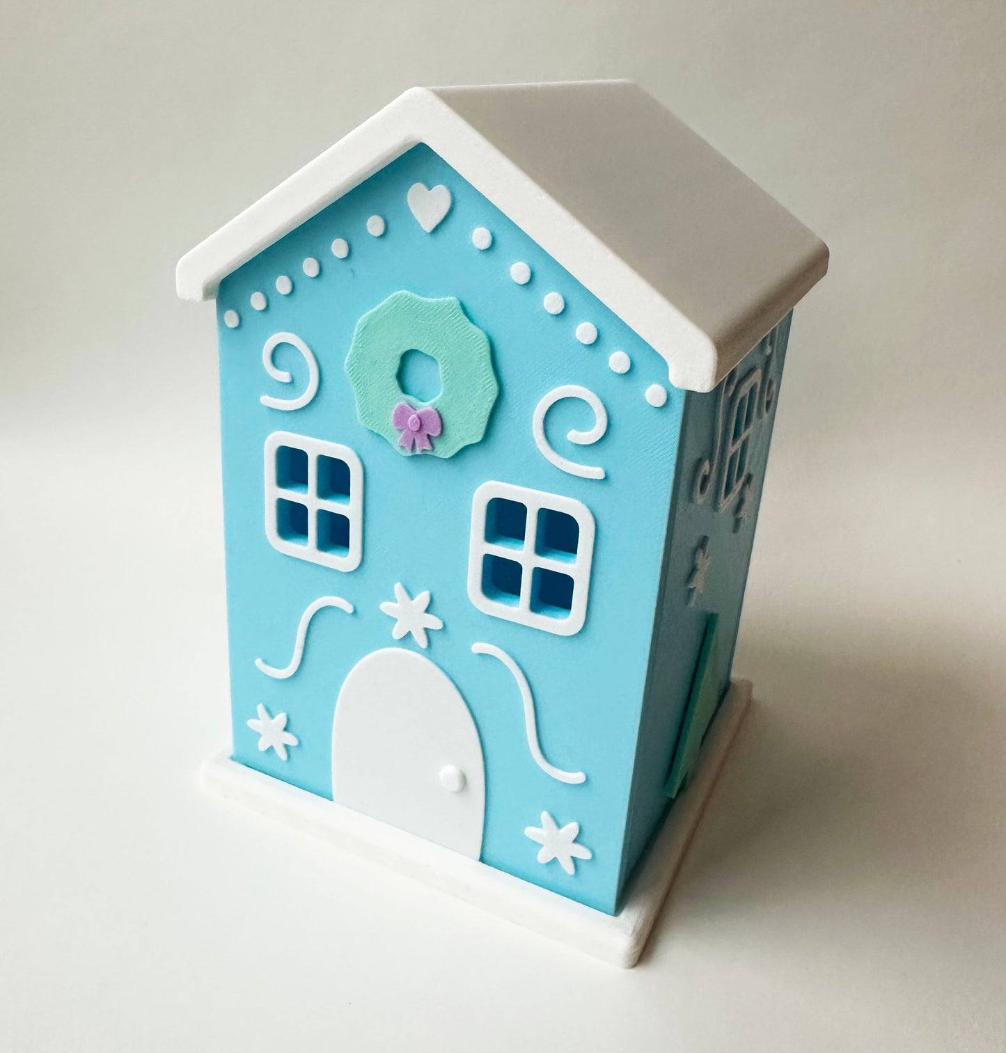 Hot Cocoa Gingerbread House Box