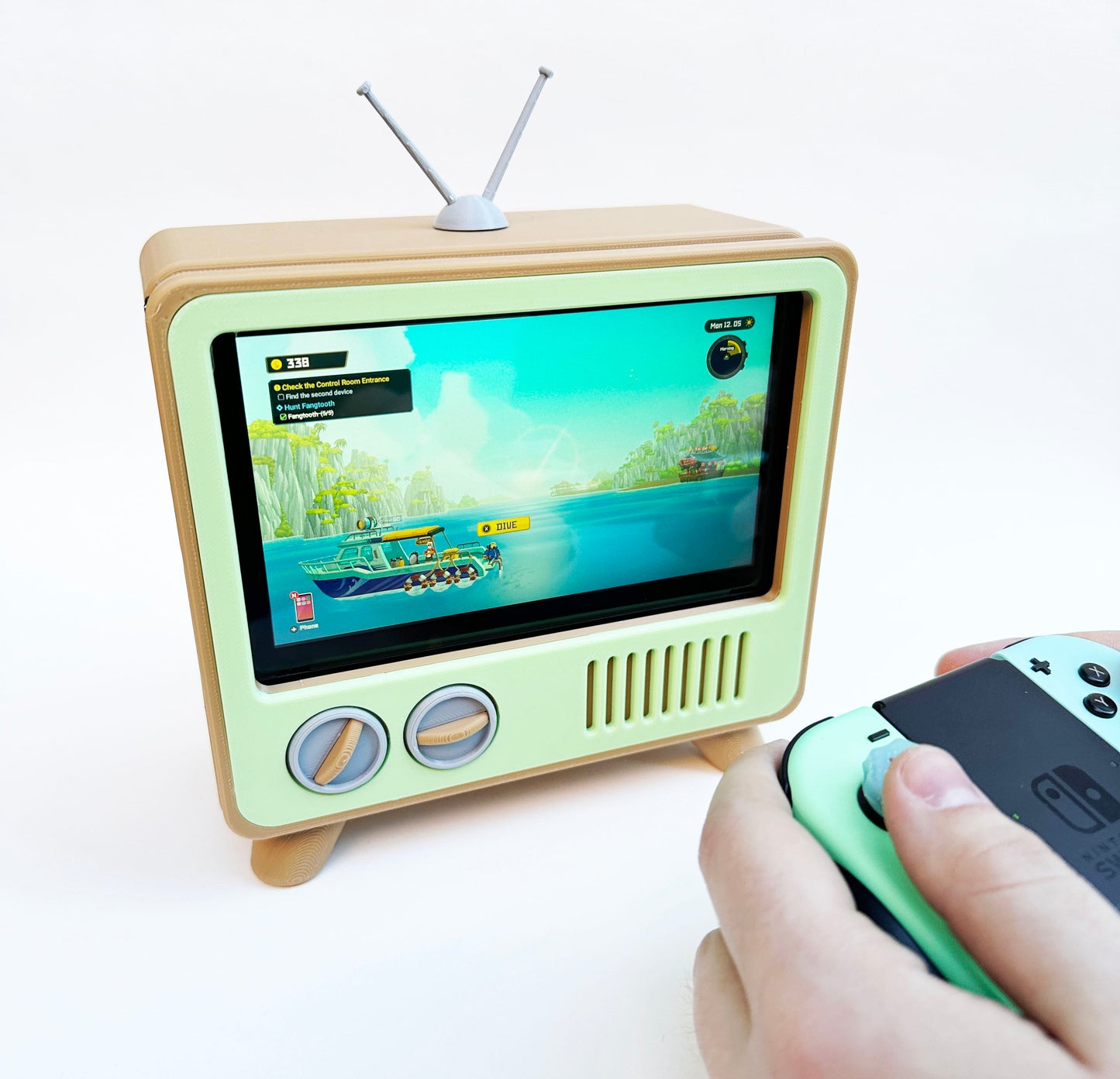 OLED Otto the Retro TV Nintendo Switch Stand