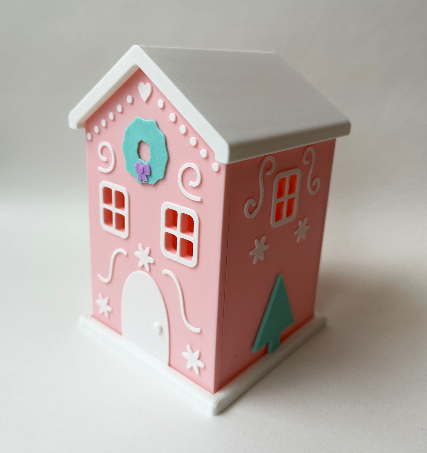 Hot Cocoa Gingerbread House Box