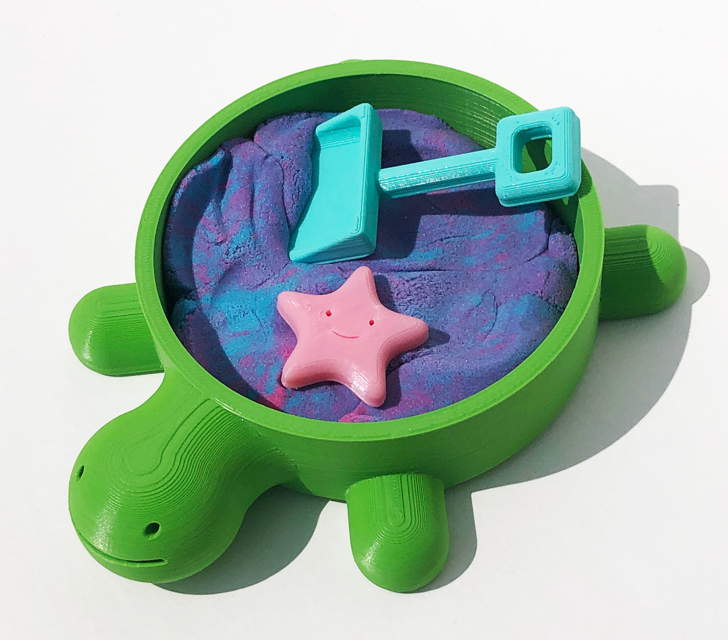 Carey Desktop Sandbox Turtle with Sand
