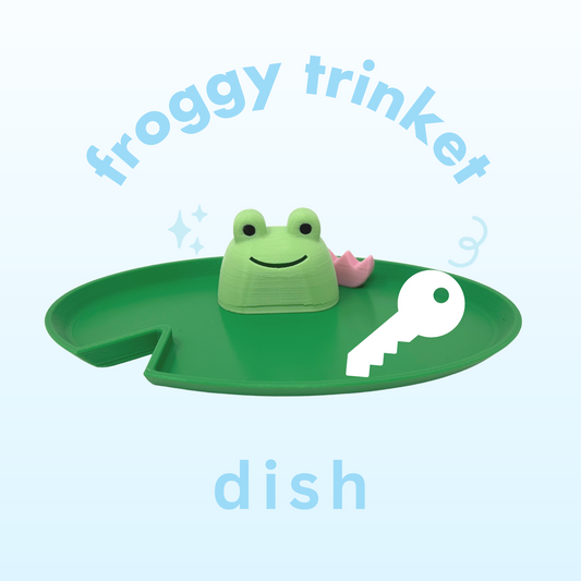 Judy Frog Lilypad Trinket Dish