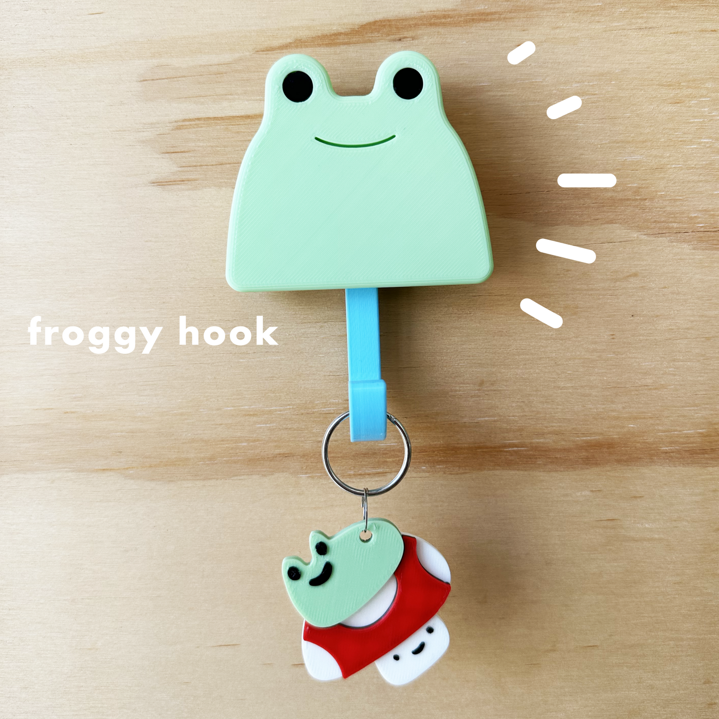Judy Frog Wall Key Hook