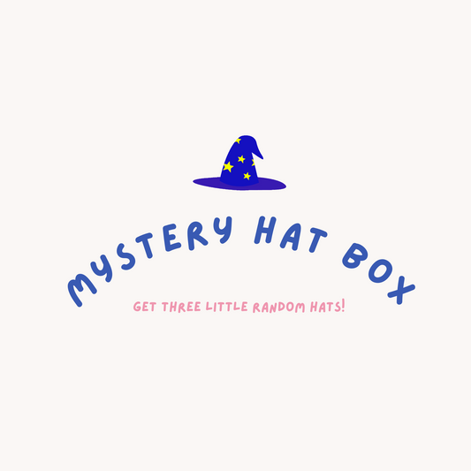 Mystery Hat Box - 3 random little hats for Jace Crab